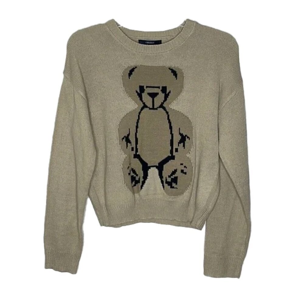 ❤️ FOREVER 21 Teddybear Sweatet Size S